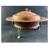 Antique Middle East Hammered Copper Tent Warmer