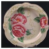 Classic Peony Fine China Serving Plate