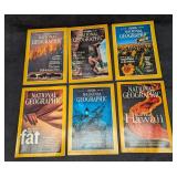 6 1980s 2000s National Geographic Magazines W