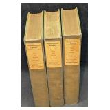 3 Volumes Incomplete War & Peace Tolstoy Hardcover
