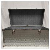 Seward Trunk Embossed Steel Nickel Storage Chest F