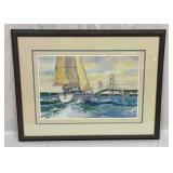 Signed & Numbered Limited Edition Print By Kathlee