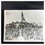 Theodore Roosevelt and Rough Riders Group Portrait