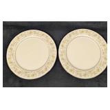 2 Retired Noritake Blossom Time Dinner Plates B