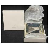 Vera Wang By Wedgwood Peplum Silver Plate Square T