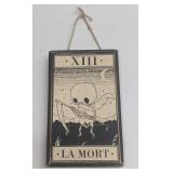 Rare S&N Terribly Odd Gideon's La Mort Print On Wo