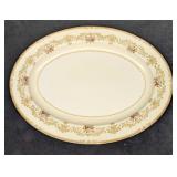 Retired Noritake Blossom Time Ivory China 16" Oval