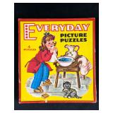 Vintage 4 Puzzles Everyday Picture MCMLI Saalfield