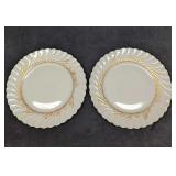 Retired Haviland Ladore 2 Dinner Plates