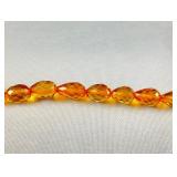 String of Citrine Jewel Beads