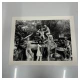 Alice In Wonderland Statue Yayoi Kusama Black and