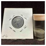 Canada 1968 10 Cent Silver Coin Collection Eight C