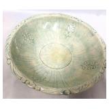 Aqua Porcelain Bowl 484 By M. Claire L.