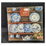 Set Of 6 Spode Blue Room Collection Plates