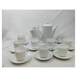Eschenbach Coffee Pot Flat Cup Saucer