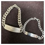 Personalized Joseph Joe C. Pullara Sterling Silver