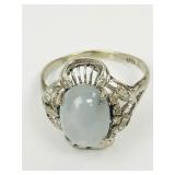 18K Diamond and Star Sapphire Ring Appraised Value