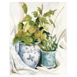 Alice B. Hoffberger Watercolor Still Life Giclee A
