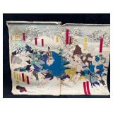 Yoshitoshi Snow Like Falling Blossoms by the Water