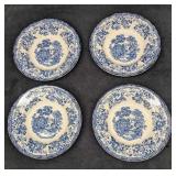 4 Retired Royal Staffordshire Tonquin Bowls C
