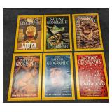 6 1990s 2000s National Geographic Magazines E