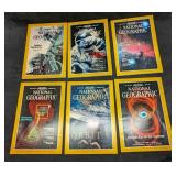 6 1980s 1990s National Geographic Magazines Z