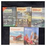 American Modeler Magazine Model Planes Boats 1959