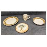 Retired American Atelier West Indies Set Of Plates