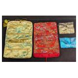 Vintage Red Gold Asian Style Travel Jewelry And Mi