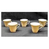 5 Lenox Special Bone China Cups
