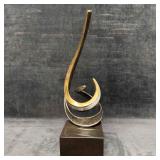 Tom Bennett Bronze Pewter Sculpture Break Through