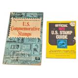 Two Vintage Paperback US Stamp Guide Books