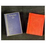 Set of (2) Books Early 20th Century