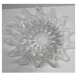 Vintage Hand Blown Art Glass Bowl