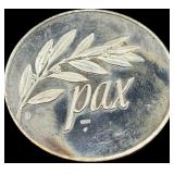 1971 Peace Sterling Silver Bullion Coin