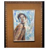 P. Baruch Framed Original Oil R72