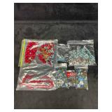 Collection of Costume Jewelry Beads Set of 100 Plu