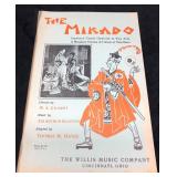 'The Mikado' Song Book - Japanese Comic Operetta i