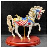 Lenox Pride of America Carousel Horse Hand Crafted
