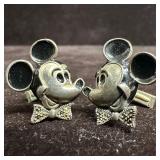 Disney Mickey Mouse Sterling Silver Enamel Marcasi
