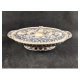 Ceramic Japanese Serving Dish With Lid