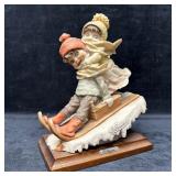 Giuseppe Armani Winter Fun Sledding Boy and Girl S