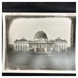 Black and White Analog Photo Reproduction Print U.