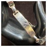 Lamode Sterling Silver ID Gloria Etched Personaliz