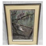 Framed S&N Alan Hunt The Adventurers Print