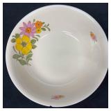 FS Made in Romania Yellow Flowers Large Serving Bo