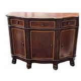 Walnut Console Cabinet