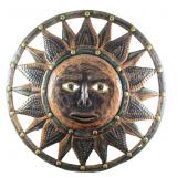 36 Inch Bronzed Sun from Heritage Galerie