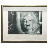 Marylin Monroe Print Signed Bert Stern 'The Last S