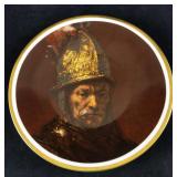 Sterling Silver Faux Turquoise Pendant